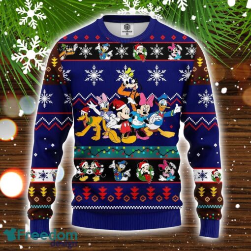 Mice Ugly Christmas Sweater Blue 1 Amazing Gift Family Christmas Gift Product Photo 1