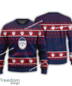 Michelob Ultra Beer Logo Merry Xmas Ugly Sweater For Fans