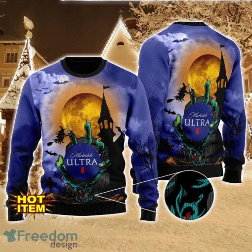 Michelob Ultra Halloween 3D Sweater Halloween Gift For Men And Women Product Photo 1