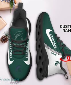 Michigan State Spartans Custom Name Limited Max Soul Shoes Sneakers For Sports Fans Gift Product Photo 3