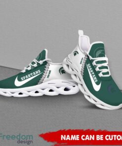 Michigan State Spartans Custom Name Limited Max Soul Shoes Sneakers For Sports Fans Gift Product Photo 4