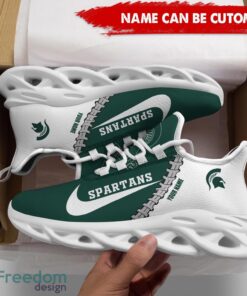 Michigan State Spartans Custom Name Limited Max Soul Shoes Sneakers For Sports Fans Gift Product Photo 5