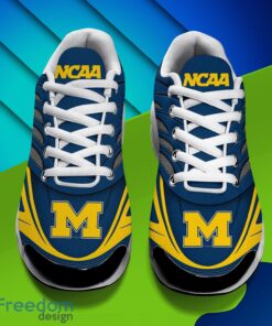 Michigan Wolverines Air Cushion Sports Shoes Custom Name Gift For Fans Men Women Shoes Product Photo 3