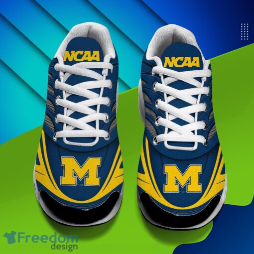 Michigan Wolverines Air Cushion Sports Shoes Custom Name Gift For Fans Men Women Shoes Product Photo 3