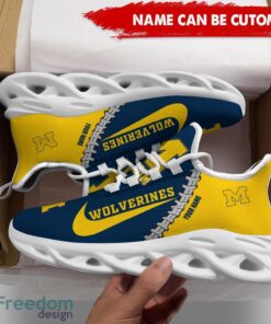 Michigan Wolverines Custom Name Limited Max Soul Shoes Sneakers For Sports Fans Gift Product Photo 5