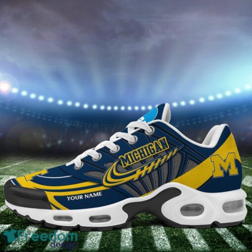 Michigan Wolverines TN Shoes Custom Name Shoes Fans Sneakers Shoes Product Photo 3