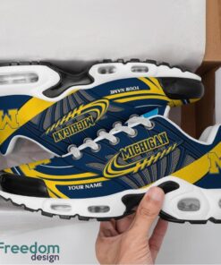 Michigan Wolverines TN Shoes Custom Name Shoes Fans Sneakers Shoes Product Photo 1