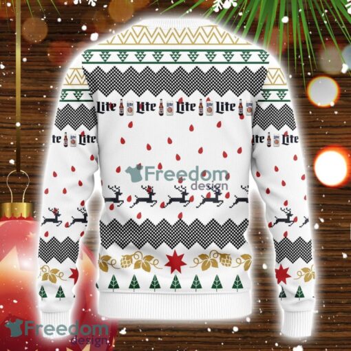 Miller Lite Beer Ugly Christmas Sweater Amazing Gift Family Christmas Gift Product Photo 2