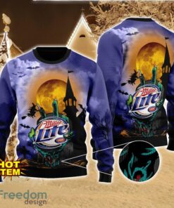 Miller Lite Halloween 3D Sweater Halloween Gift For Men And Women