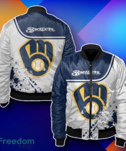 Milwaukee Brewers Bomber 3D Special Gift For Men And Women