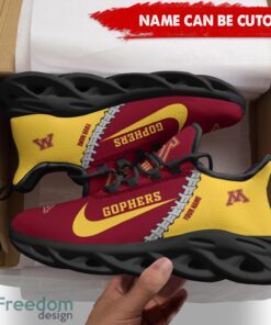 Minnesota Golden Gophers Custom Name Limited Max Soul Shoes Sneakers For Sports Fans Gift Product Photo 2