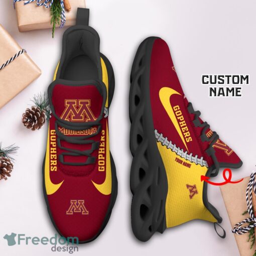 Minnesota Golden Gophers Custom Name Limited Max Soul Shoes Sneakers For Sports Fans Gift Product Photo 3