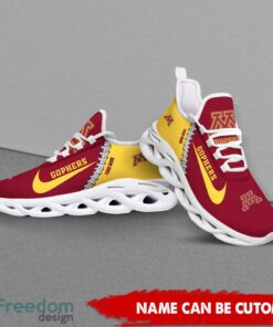 Minnesota Golden Gophers Custom Name Limited Max Soul Shoes Sneakers For Sports Fans Gift Product Photo 4