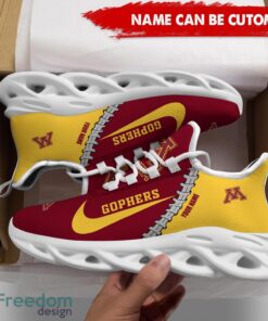 Minnesota Golden Gophers Custom Name Limited Max Soul Shoes Sneakers For Sports Fans Gift Product Photo 5