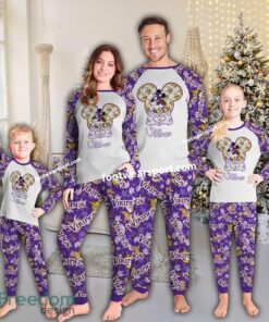 Minnesota Vikings Christmas Family Pajamas Set Kid Men Women