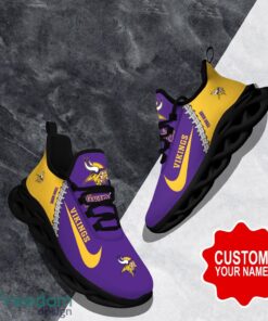 Minnesota Vikings Custom Name Limited Max Soul Shoes Sneakers For Sports Fans Gift