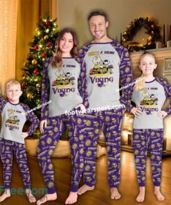 Minnesota Vikings Once A Viking – Always A Viking Ugly Christmas Pajamas Set Family Kid Men Women