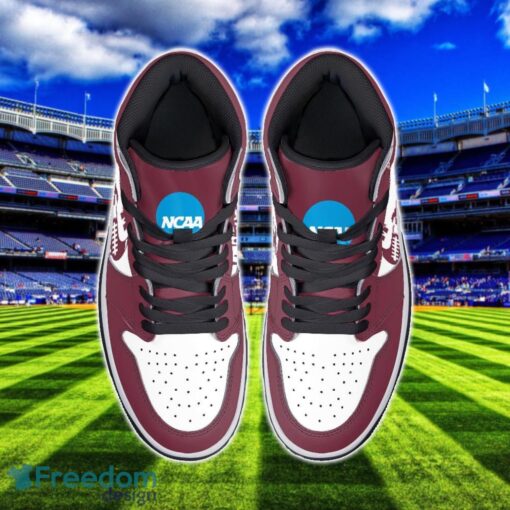 Mississippi State Bulldogs Air Jordan 1 Shoes Sport Hightop Sneakers For Men And Women Custom Name Product Photo 3