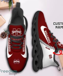 Mississippi State Bulldogs Custom Name Limited Max Soul Shoes Sneakers For Sports Fans Gift Product Photo 3