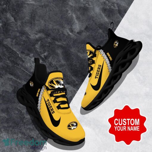 Missouri Tigers Custom Name Limited Max Soul Shoes Sneakers For Sports Fans Gift Product Photo 1