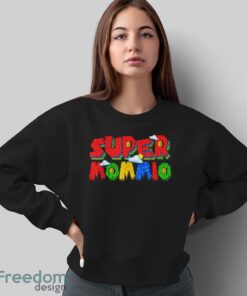 Mother’s Day Shirt Gamer Mommio Super Mom Shirt - Sweatshirt