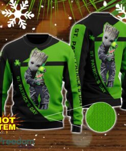 Mountain Dew St Patrick Day All Over Print Sweater Christmas Holiday Gift Men and Women