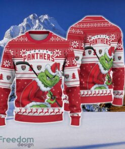 NCAA Florida Panthers Football Fans Sweater Grinch Ugly Sweater Christmas Funny Gift