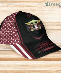Ncaa Florida State Seminoles Cap 3D Baby Yoda