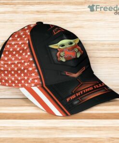 Ncaa Illinois Fighting Illini Cap 3D Baby Yoda