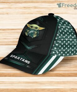Ncaa Michigan State Spartans Cap 3D Baby Yoda