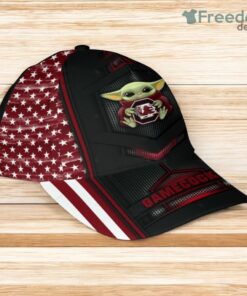 Ncaa South Carolina Gamecocks Cap 3D Baby Yoda