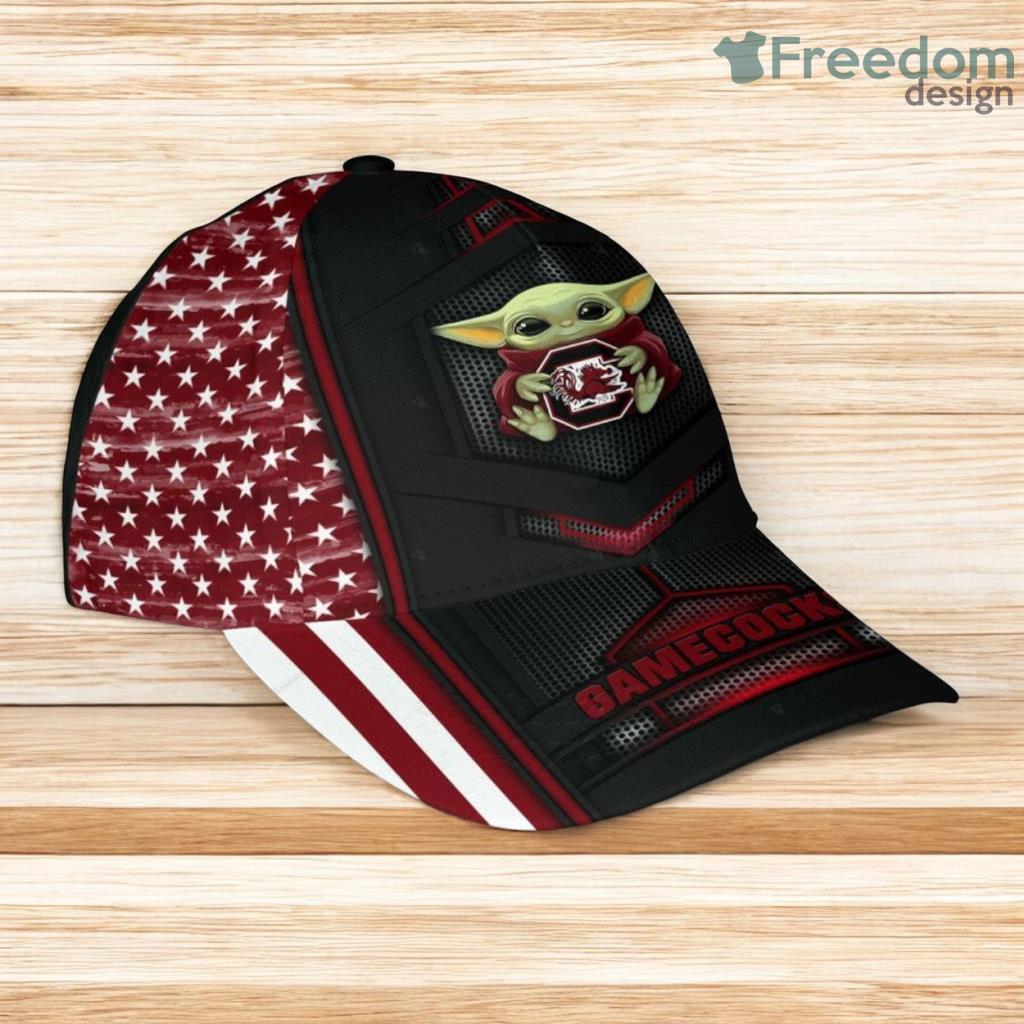 Ncaa South Carolina Gamecocks Cap 3D Baby Yoda image Ncaa South Carolina Gamecocks Cap 3D Baby Yoda Product Photo 1