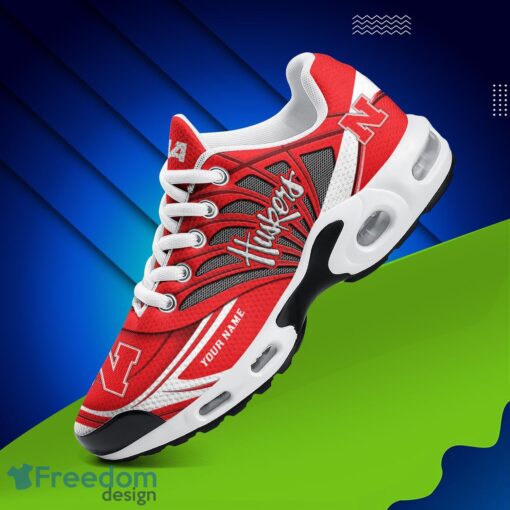 Nebraska Cornhuskers Air Cushion Sports Shoes Custom Name Gift For Fans Men Women Shoes Product Photo 1