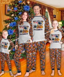 New England Patriots Fall Christmas Pajamas Set Family Kid Men Women