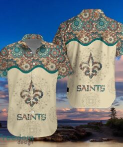New Orleans Saints Hawaiian Shirt Custom Name Special Gift For Men And