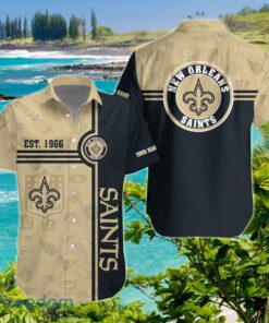 New Orleans Saints Hawaiian Shirt Custom Name Unique Gift