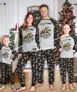 New Orleans Saints Once A Saint – Always A Saint Xmas Family Pajamas Set Kid Men Women