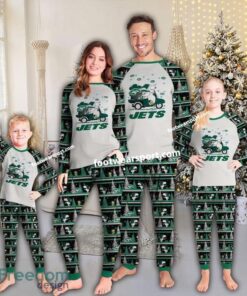 New York Jets Christmas Xmas Family Pajamas Set For Men Women Kid