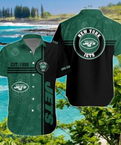 New York Jets Hawaiian Shirt Custom Name Unique Gift