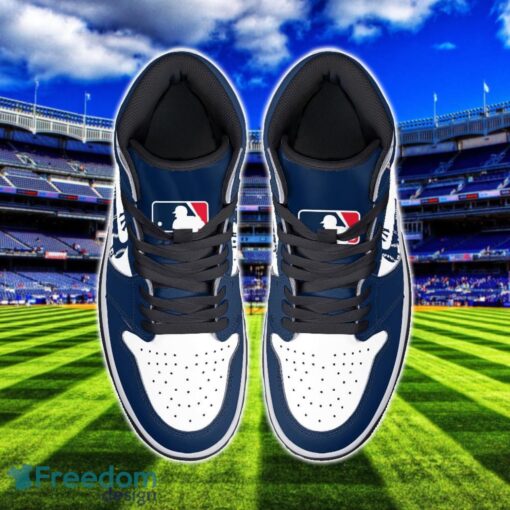 New York Yankees Air Jordan 1 Shoes Sport Hightop Sneakers For Men And Women Custom Name Product Photo 3