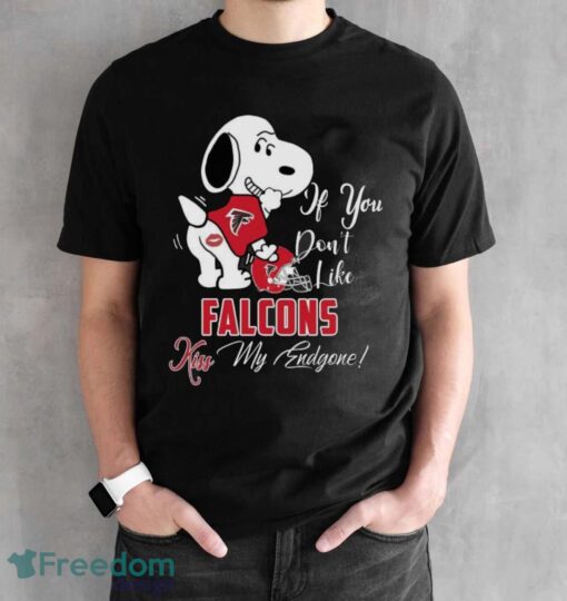 Nfl Atlanta Falcons Snoopy Dog Kiss My Endgone Shirt Product Photo 2