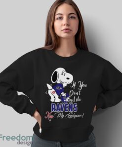 Nfl Baltimore Ravens Snoopy Dog Kiss My Endgone Shirt Product Photo 5