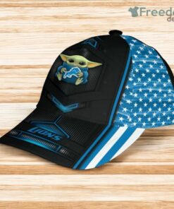 Nfl Cap 3D Detroit Lions Cap 3D Baby Yoda