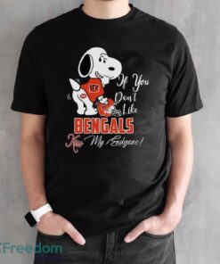 Nfl Cincinnati Bengals Snoopy Dog Kiss My Endgone Shirt Product Photo 2