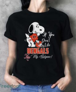 Nfl Cincinnati Bengals Snoopy Dog Kiss My Endgone Shirt Product Photo 4