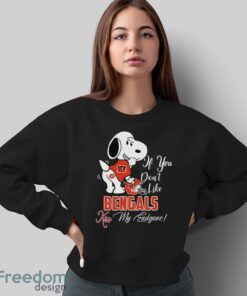 Nfl Cincinnati Bengals Snoopy Dog Kiss My Endgone Shirt Product Photo 5