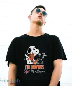 Nfl Cleveland Browns Snoopy Dog Kiss My Endgone Shirt Product Photo 3