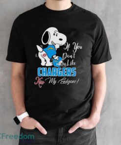 NFL Los Angeles Chargers Snoopy Dog Kiss My Endgone Shirt Product Photo 2