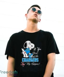 NFL Los Angeles Chargers Snoopy Dog Kiss My Endgone Shirt Product Photo 3