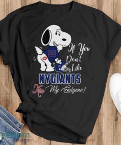 NFL New York Giants Snoopy Dog Kiss My Endgone Shirt